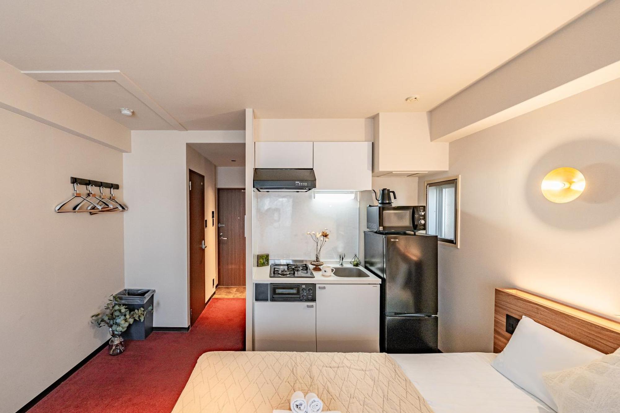 Apartment Hotel 11 Shinsaibashi Amemura Ōsaka Exterior foto