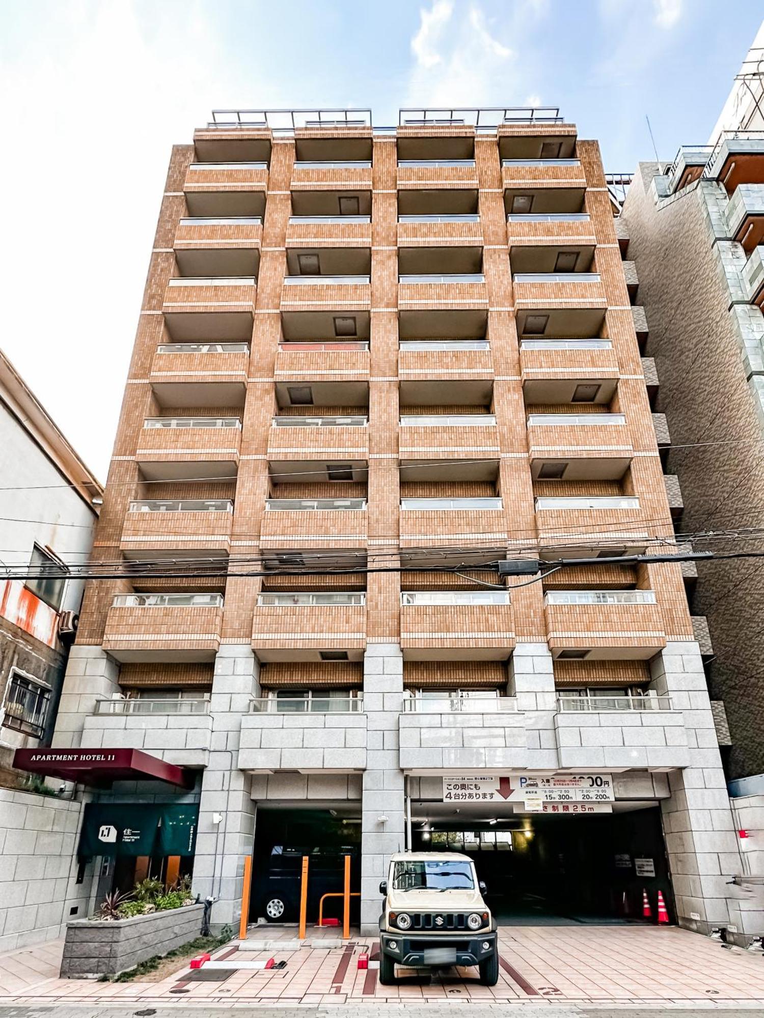 Apartment Hotel 11 Shinsaibashi Amemura Ōsaka Exterior foto